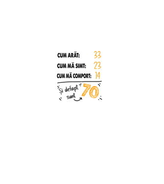 Aspect, senzație, comportament 70 Alb model alb pe tricou