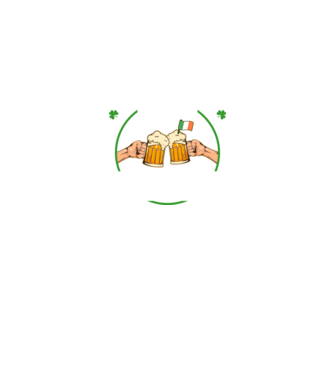 'I''ll be irish' model negru pe tricou