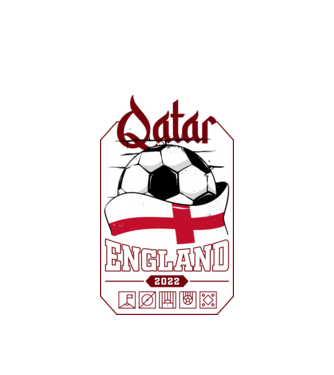 Qatar teams England model alb pe tricou