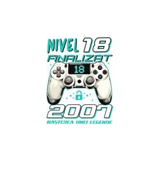 Nivel finalizat 18 2007 model turcoaz pe tricou