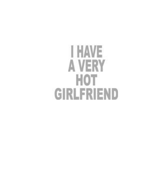 psycHOTic girlfriend model negru pe tricou