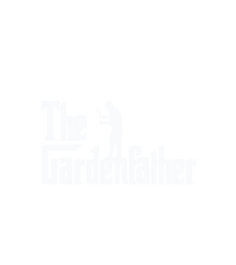 The Gardenfather model negru pe tricou