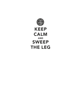 Keep calm and weep the leg cobra kai model alb pe tricou