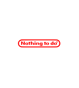 Nothing to do model alb pe tricou