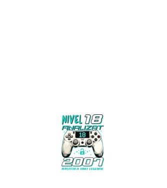 Nivel finalizat 18 2007 model albastru închis pe tricou