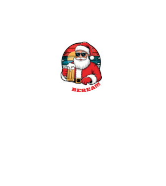 Ho ho ține mi berea! Negru model negru pe tricou