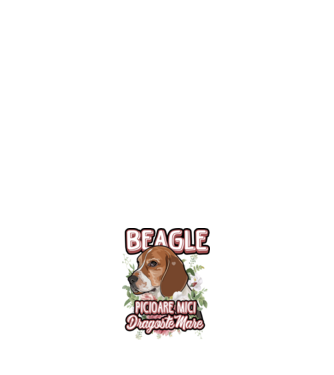 Bulldog francez picioare mici dragoste mare model alb pe tricou