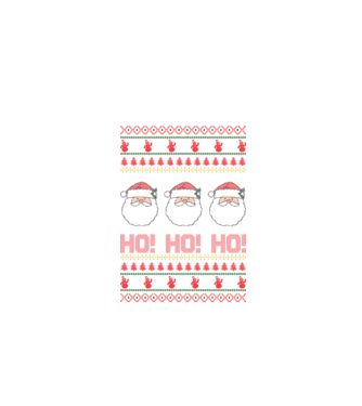 Ho-Ho-Ho model negru pe tricou