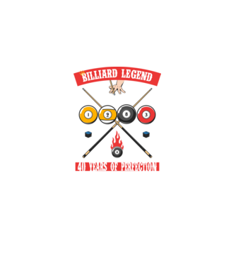 Billiard legend born in 1983 model  pe tricou