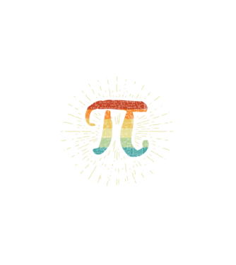 Retro Pi model negru pe tricou
