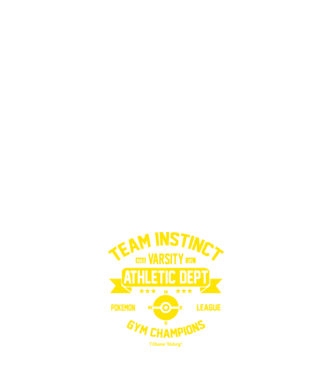 Team instinct champions model albastru închis pe tricou