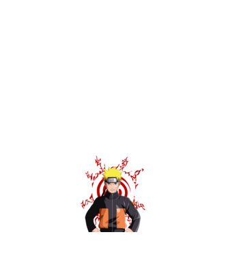 NARUTO model albastru închis pe tricou