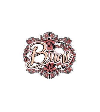 Buni model alb pe tricou