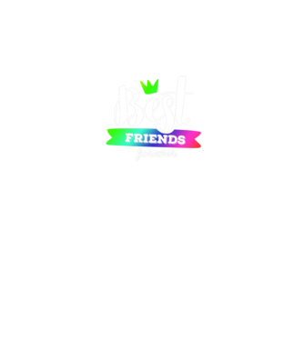 Best friends forever model gri/negru pe tricou