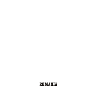 România Bucharest sport model alb pe tricou