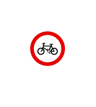 Pistă pentru Biciclete model alb pe tricou
