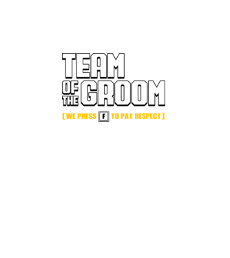 Team of the Groom model turcoaz pe tricou