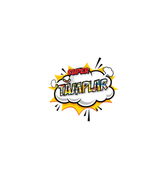 Super Tâmplar model alb pe tricou