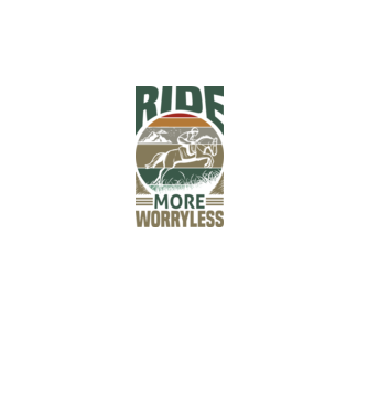 ride more model negru pe tricou
