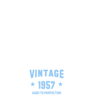 Vintage - 1957 model negru pe tricou