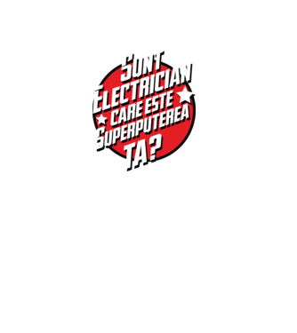 sunt electrician, care este superputerea ta? model albastru regal pe tricou
