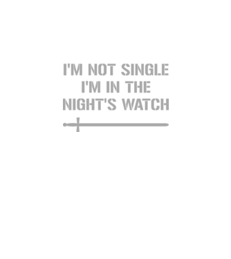 Im not single...! model negru pe tricou