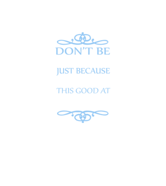 'Don''t be jealous - 30' model albastru regal pe tricou