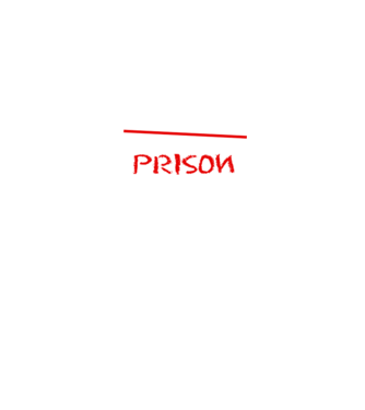 Back to prison - școală model negru pe tricou