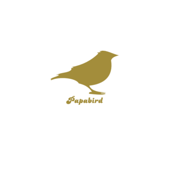 Papa bird model negru pe tricou