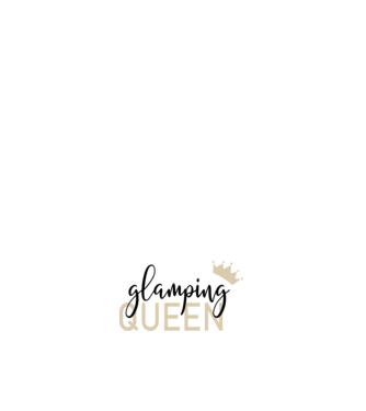 Glamping queen model roz deschis pe tricou