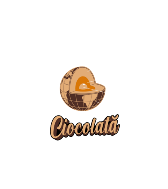 să salvăm Pământul! acesta este singurul loc unde există ciocolată - alune prăjite, caramel lipicios, nuga, ciocolată cu lapte model negru pe tricou
