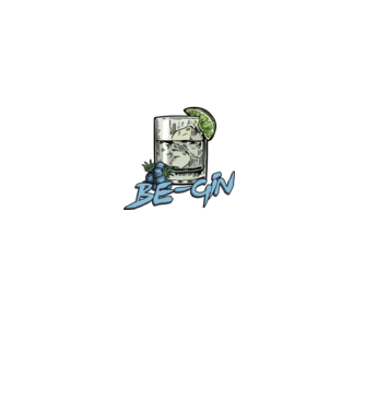 Let the fun be gin model turcoaz pe tricou