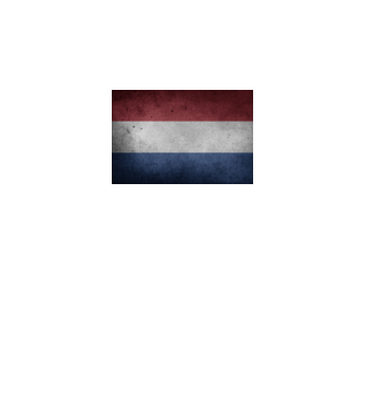 NETHERLANDS model negru pe tricou