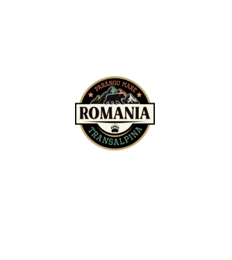 România transalpina model negru pe tricou