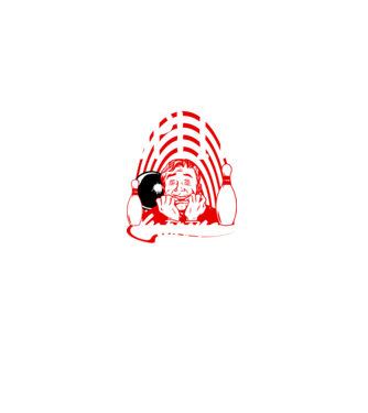 Split Happens model negru pe tricou
