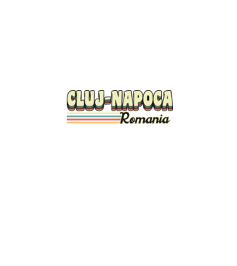 România Cluj-Napoca model negru pe tricou