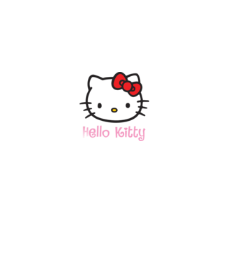Hello Kitty model negru pe tricou