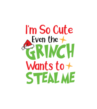So cute Grinch model nisipiu pe tricou