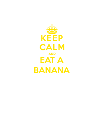 Eat banana model negru pe tricou