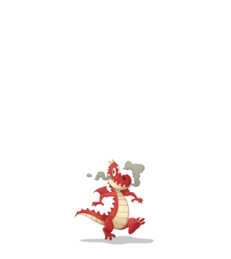 Dragon model alb pe tricou