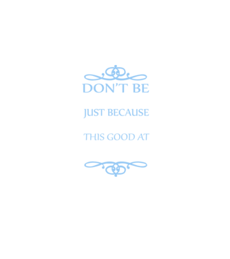 'Don''t be jealous - 30' model albastru regal pe tricou