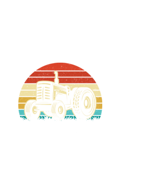 TRACTOR model negru pe tricou