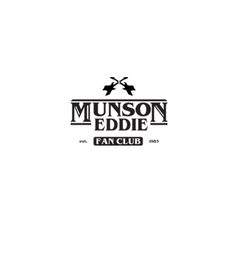 eddie munson fan club model gri pe tricou