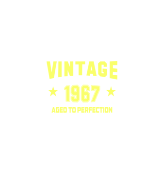 Vintage - 1967 model negru pe tricou