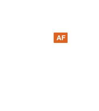 Single AF model negru pe tricou