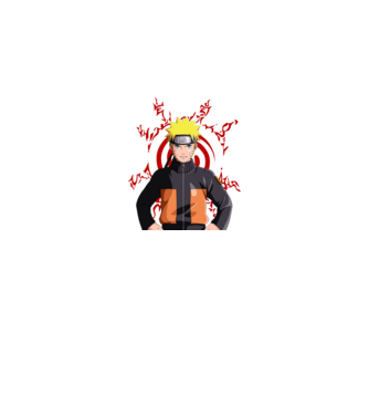 NARUTO model negru pe tricou