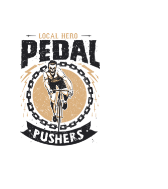 Pedal Pushers model negru pe tricou