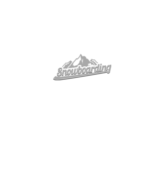 Snowboarding model alb pe tricou
