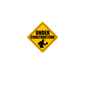 Under Construction model negru pe tricou