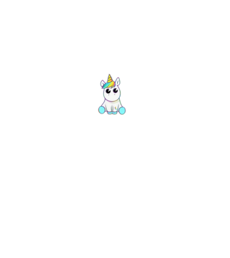 Always be yourself Unicorn model negru pe tricou